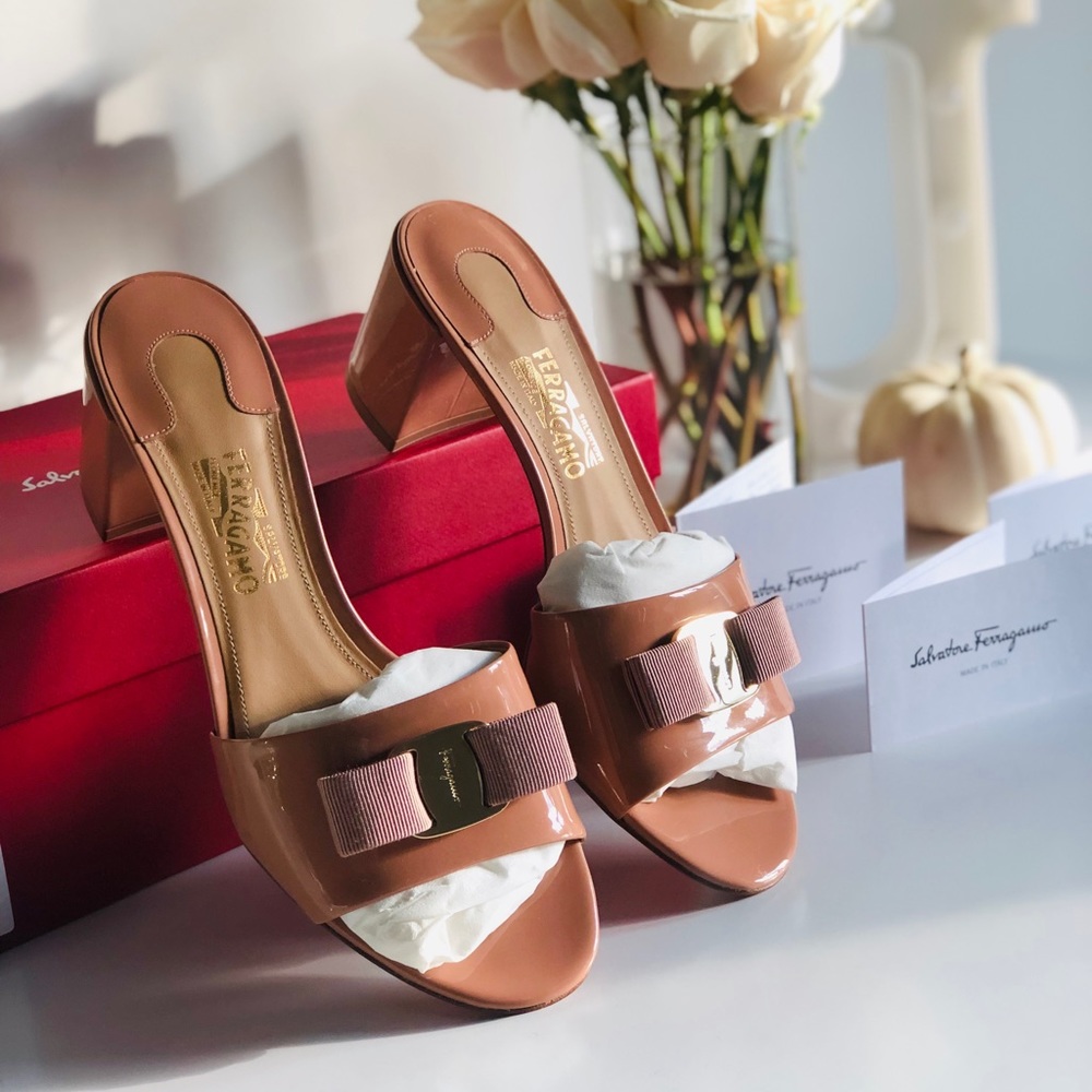 Salvatore Ferragamo Eolie Slide Sandal